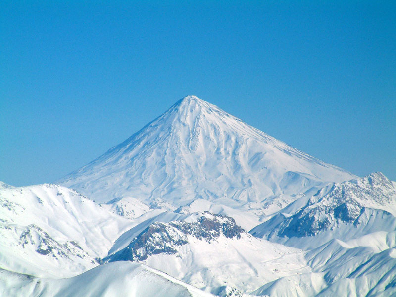 Mount Damavand - The sacred mountain of Zoroastrian Bundahishn cosmology